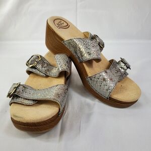 Dansko Silver Sandels